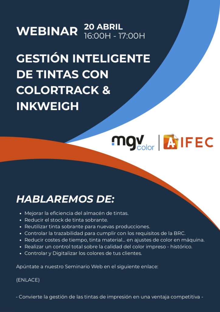 Gestión inteligente de tintas con ColorTrack & InkWeigh